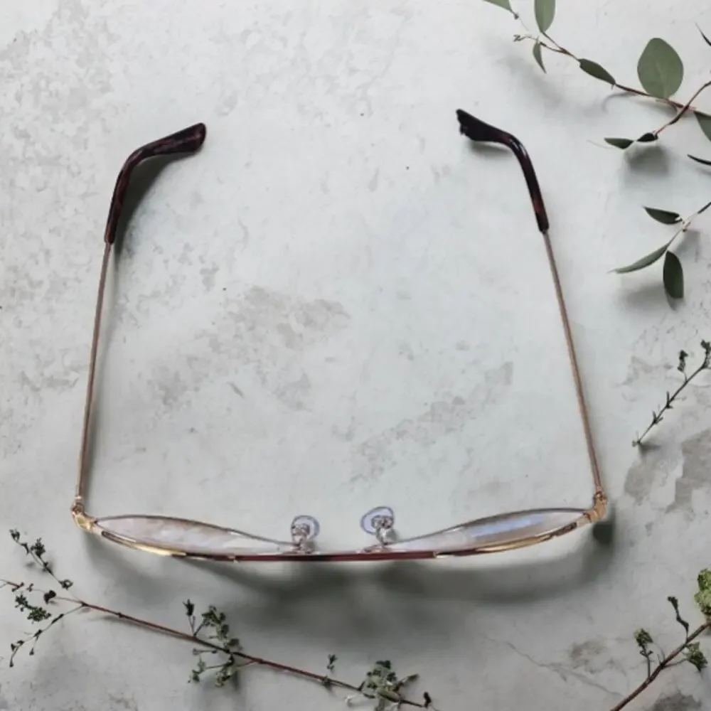 Noelle Gold Blue Light Glasses